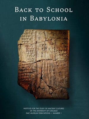 cover image of Back to School in Babylonia